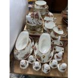 Collection of Royal Albert Old Country Roses, approximately 48 pieces.