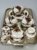 Royal Albert 'Old Country Roses' tea service.