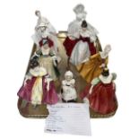 Nine Royal Doulton ladies including Elegance, Fair Lady, Sara, Carol, etc.