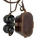 WWII Hughes & Sons pilot binoculars.
