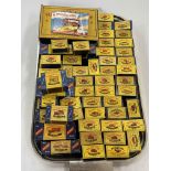 Fifty plus Matchbox Series by Lesney model vehicles.