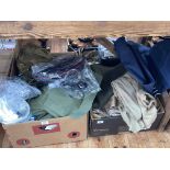 Yorkshire Regiment military jacket, belts, gloves, other military clothing, etc.