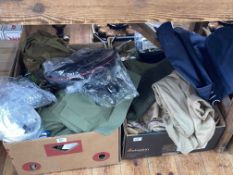 Yorkshire Regiment military jacket, belts, gloves, other military clothing, etc.