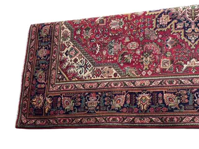 Early 20th Century hand knotted Tabriz carpet 3.46 by 2.52. - Image 2 of 2