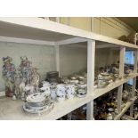 Noritake 61640 porcelain, blue and white pottery, figurines, etc.