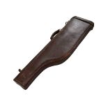 Leather leg of Mutton gun case.