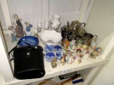 Collection of Beswick Beatrix Potter including 1973 and 1991, Royal Copenhagen plates,