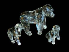 Swarovski Three Gorillas 2008,