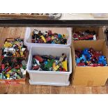 Six boxes of assorted model vehicles.