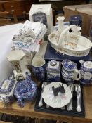 Collection of Ringtons, Aynsley Cottage Garden, cutlery, etc.