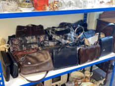 Collection of handbags, shoulder bags, clutch bags, etc.