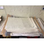 Large collection of North of England Ordnance Survey maps and three boxes of collectors guides.