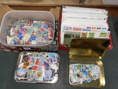 Collection of FDCs and stamps.