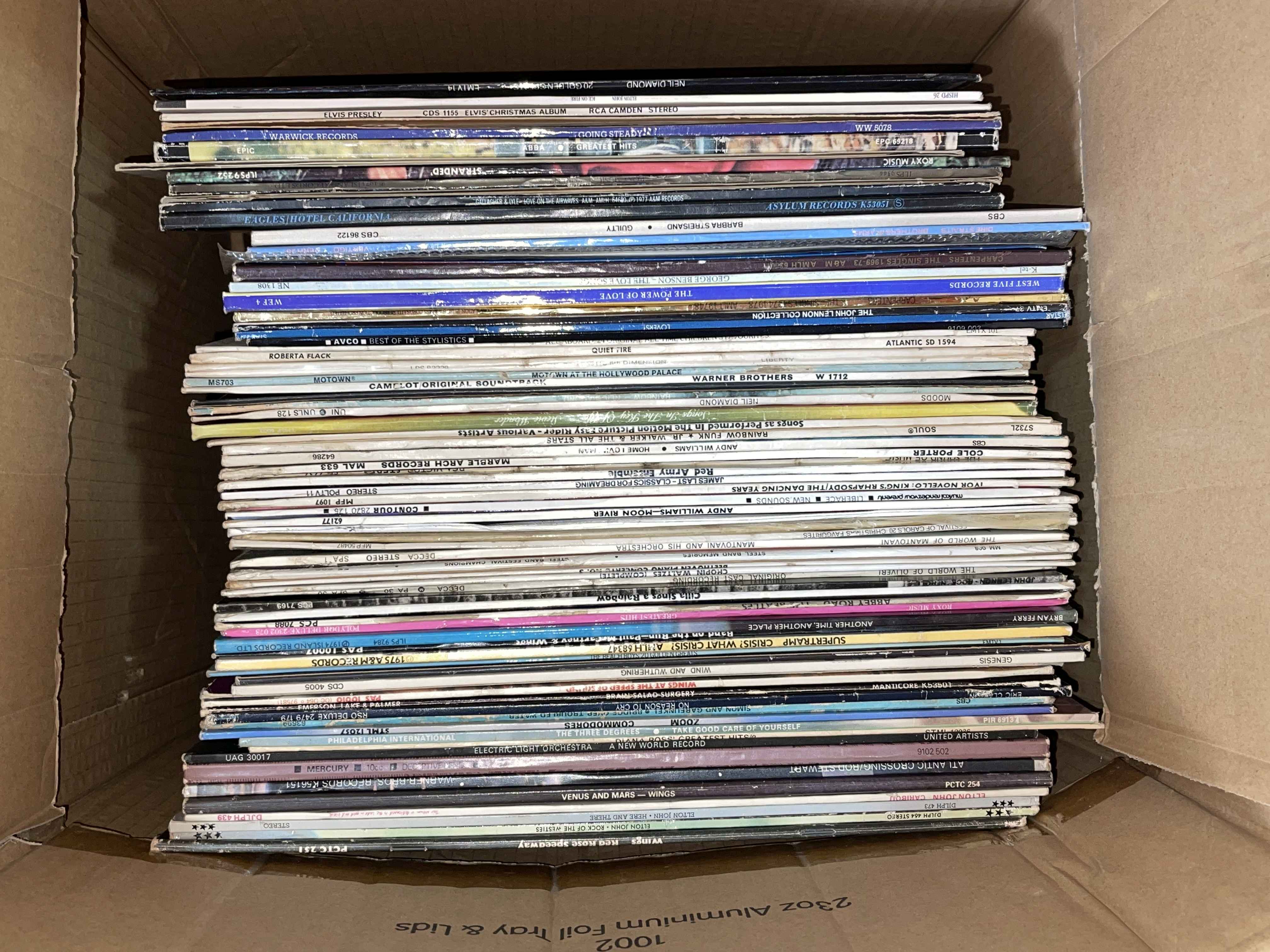Four boxes of LP and single records. - Image 2 of 4