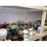 Collection of Royal Doulton Glamis Thistle, Wedgwood Petersham, part tea wares, Bells Scotch Whisky,