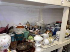 Collection of Royal Doulton Glamis Thistle, Wedgwood Petersham, part tea wares, Bells Scotch Whisky,