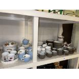 Collection of Royal Worcester Evesham, Denby, Wedgwood part tea wares.