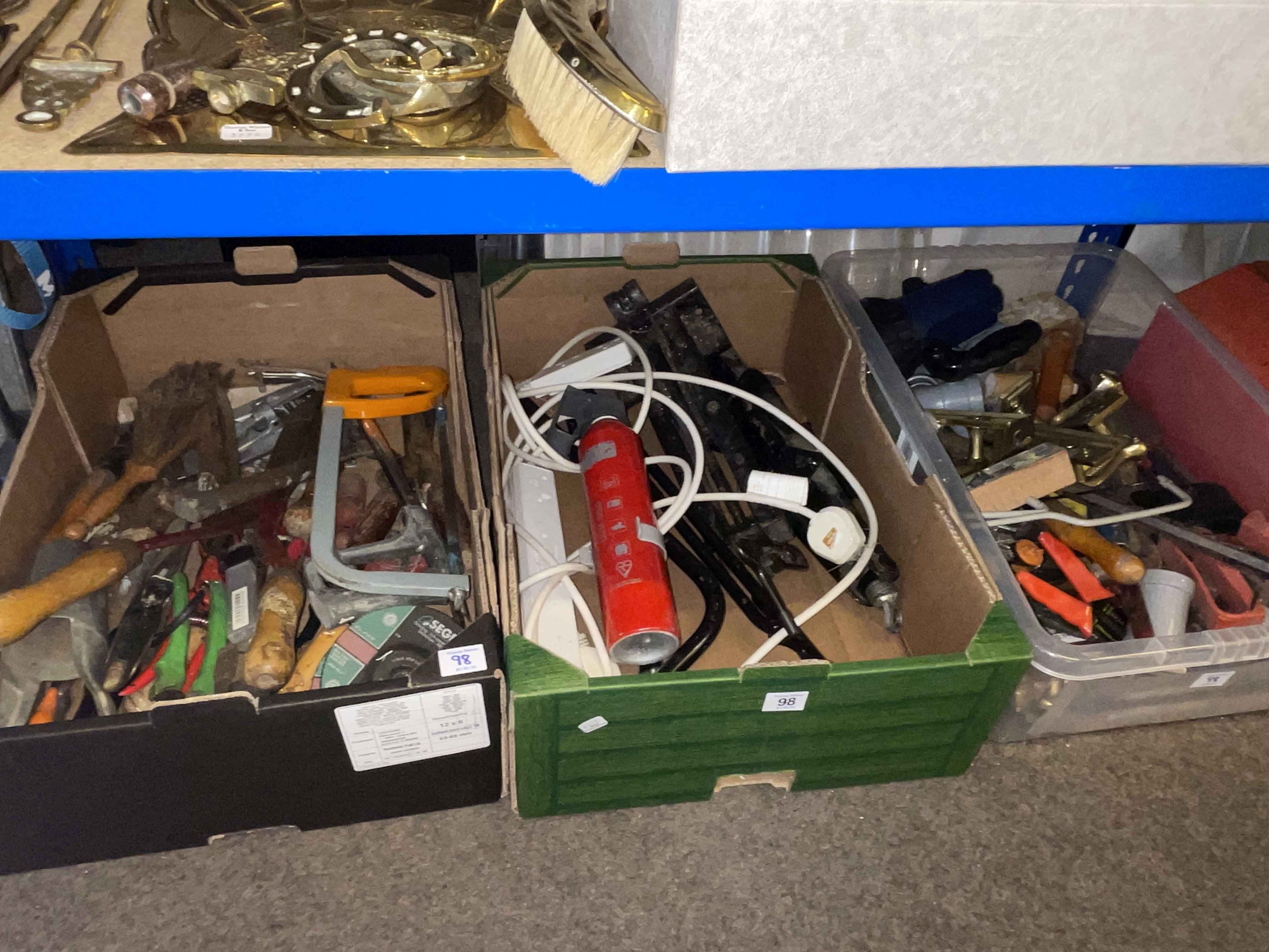 Collection of tools, step ladders, extending ladders, etc. - Image 2 of 3