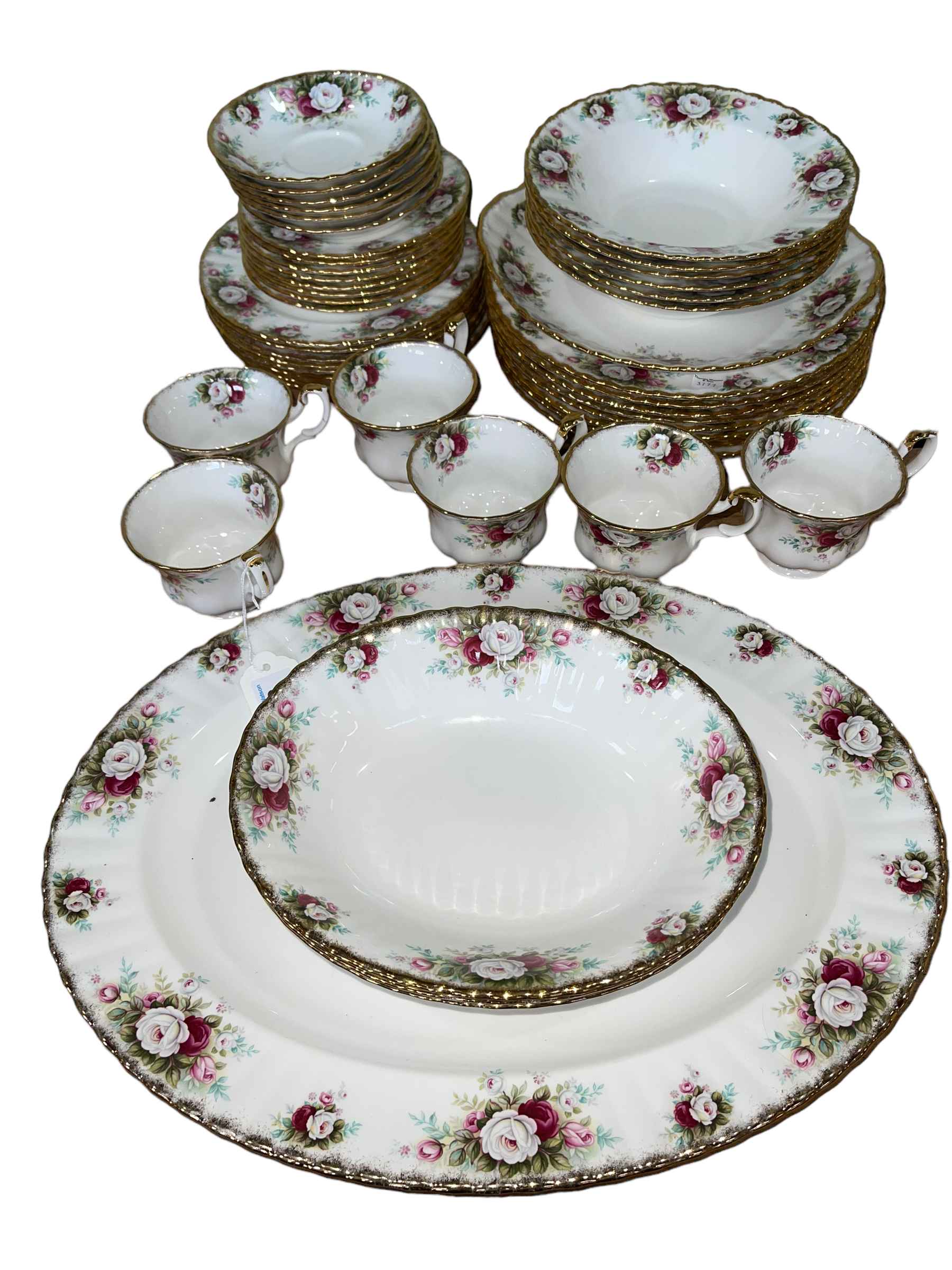 Collection of Royal Albert Celebration porcelain, approximately 47 pieces.