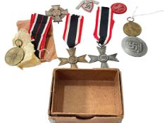 Eight Third Reich era medals.