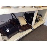 Collection of handbags, shoulder bags, clutch bags, etc.