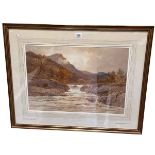 Edward Arden 1847-1910, The Falls on Tummel, watercolour,