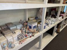 Collection of Lilliput Lane cottages, Cathedral stainless steel canteen of cutlery, Ringtons, dolls,