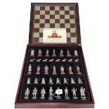 Danbury Mint Doctor Who chess set.