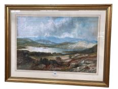 CN Richardson, Loch Lomond, watercolour, signed and dated 1861 lower left, 57cm by 85cm,