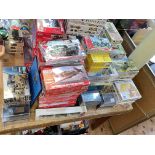 Collection of Airfix, Tamiya, Revell Military model kits and figures.
