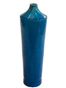 Chinese turquoise glazed bottle vase, 30.5cm.