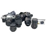 Nikon D5200, Praktica MTL5 and Sony Cyber-Shot cameras, lenses, etc.