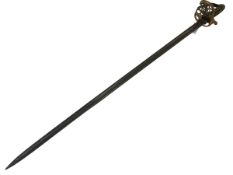 Military sword, handle marked 'RvR', blade 88cm.