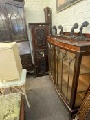 Early 20th Century mahogany bureau bookcase,