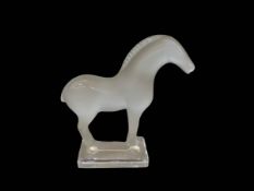 Lalique 'Tang' horse, 9cm.