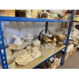 African tribal wares, Denby Stoneware, Leedsware Classical Creamware, decorative porcelain, linens,