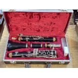 Regent clarinet in case.