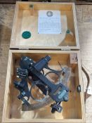 Sextant No 71389 'The Hezzanith Instrument Works' in box.