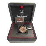 Tonino Lamborghini wristwatch, tag TL 3017.