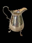 Silver cream jug, Birmingham 1910, 10cm.