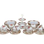 Royal Albert Old Country Roses dinner and teawares (59 pieces).
