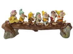 Royal Doulton Disney Showcase Collection 'Heigh Ho', length 34cm.