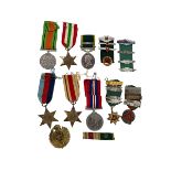 Collection of military medals inc 544277 SPR. G.A. Horsman R.F.