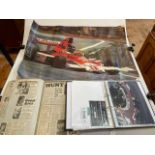 Album of signed Formula 1 photographs, many with certificates,