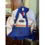 1994 Williams racing jacket, bag and watch.