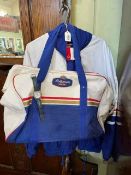 1994 Williams racing jacket, bag and watch.