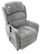 Pride Mobility Products Ltd, Hudson range electric reclining chair.