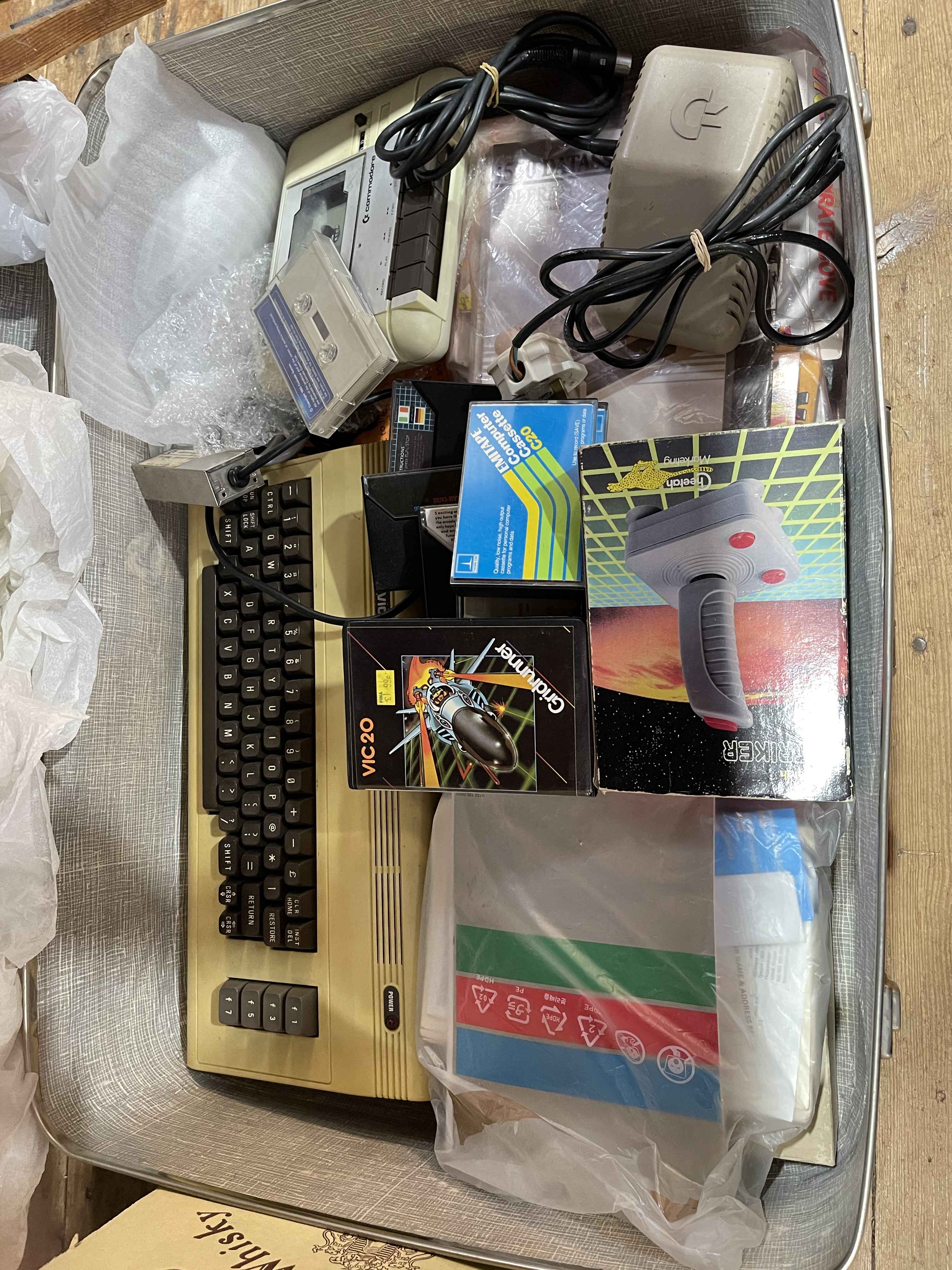 Commodore Vic 20 early computer, games, etc.