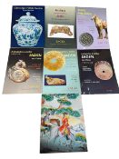 Seven books on Chinese and Jade porcelain.