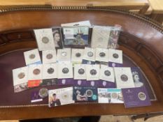 A vast coin collection (dating 1980s to 2023) including Royal Mint UK BU 2009 collection with Kew